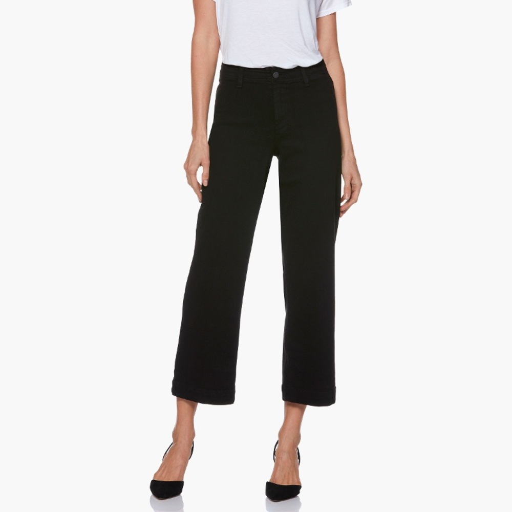 Paige Nellie Culotte Jean - Black